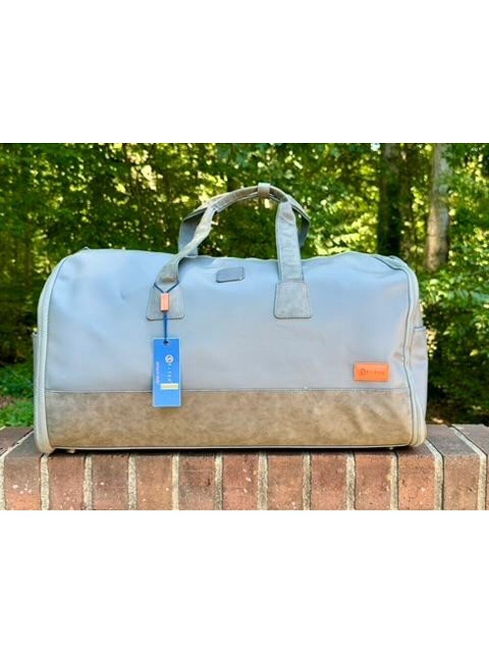 Stitch Golf Ultimate Garment Bag Gray Convertible Duffle Travel Luggage NWT